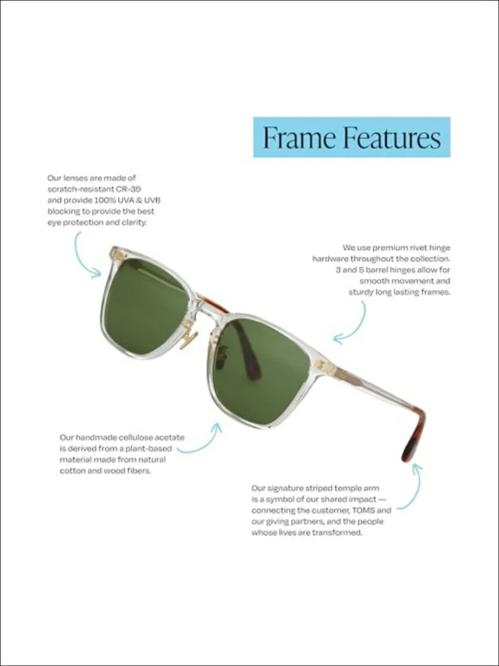 Square Acetate Polarized Sunglasses UV Protection Full Frame Unisex